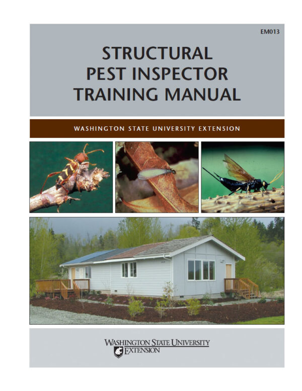 Cover of the WSU Structural Pest Inspector Training Manual
